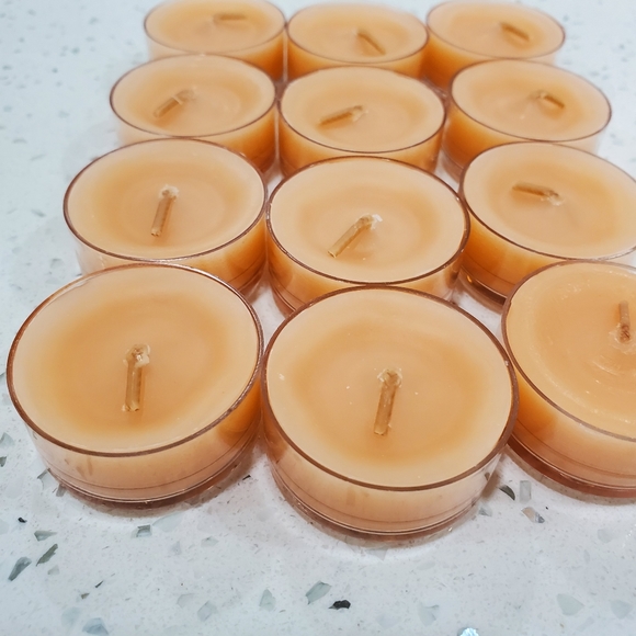 Ginger Pumpkin Tealights- Brand New - Picture 2 of 5